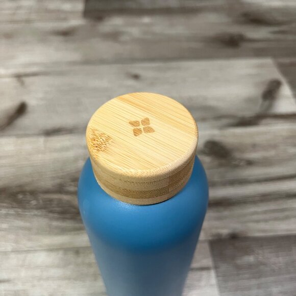 Waterdrop Athletic Hydroflask Stainless Steel Waterbottle Unisex Matt Blue 20oz - Picture 7 of 8